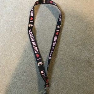 I ❤ Justin Bieber Lanyard